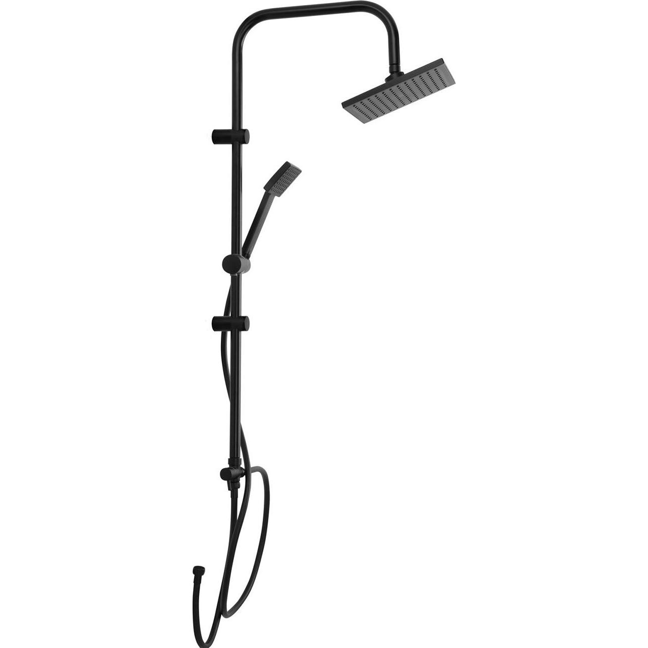 Bathroom Solutions Schwarz Duschsystem, Brausegarnitur