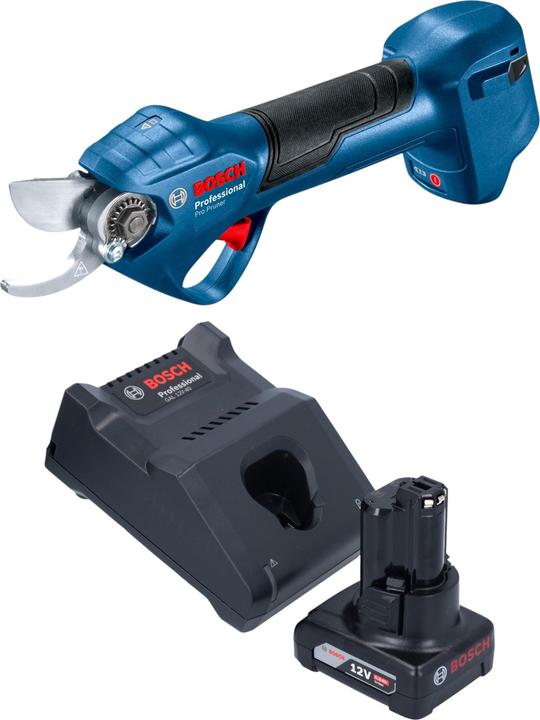 Bosch Professional Bosch Pro Pruner Professional Akku Astschere 12 V + 1x Akku 6,0 Ah + Ladegerät