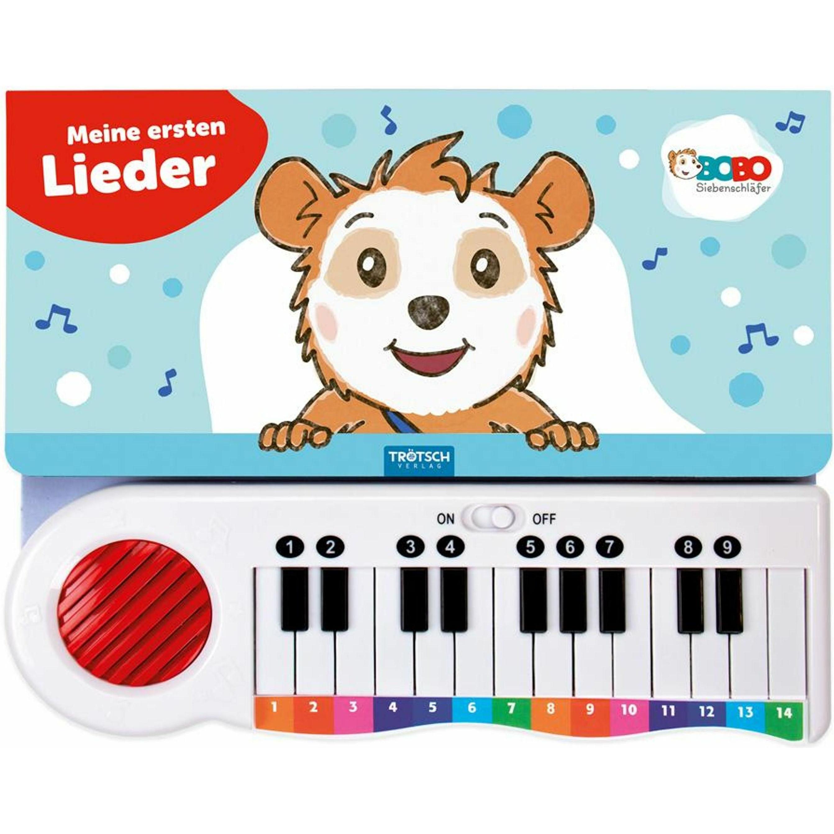 Trötsch, Babybücher, Bobo Siebenschläfer Klavierbuch Meine ersten Lieder Soundbuch Liederbuch (Deutsch)