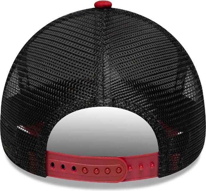 Produktbild New Era A-Frame Mesh Trucker Cap - As Roma Rubin