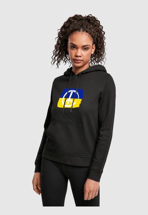 Produktbild Merchcode Ladies Peace - Flag Peace Basic Hoody - 161635 (M)