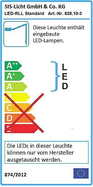 Energy Label kaiserkraft LED Ring Magnifier Light (750 lm)