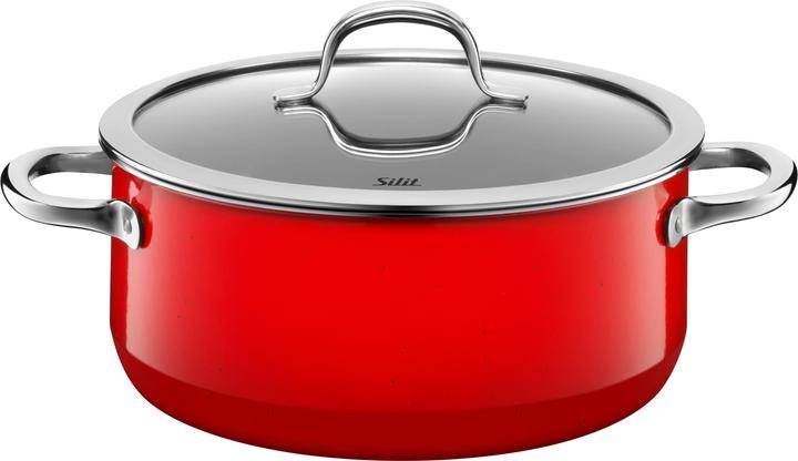 Actual product image Silit m.D.24cm Passion Red (24 cm, Casserole + Stewpot)