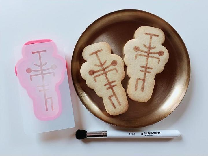 Produktbild Cut my Cookies Schablone Herbstblätter 4-teilig, Weiss