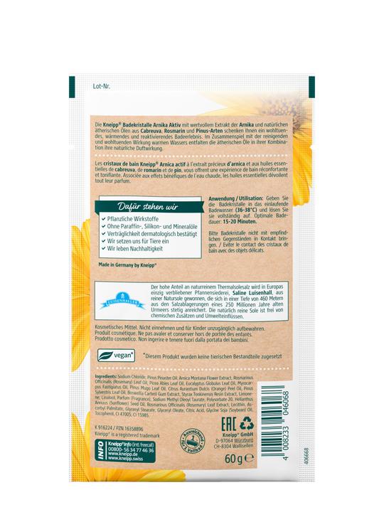 Actual product image Kneipp Bath crystals (Bath salts)