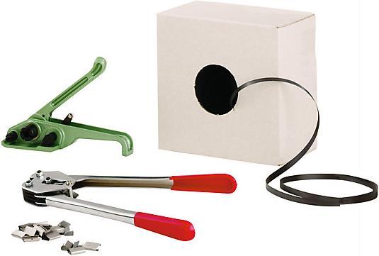 Produktbild kaiserkraft Umreifungs-Set, Kunststoffband (2000 Stück)