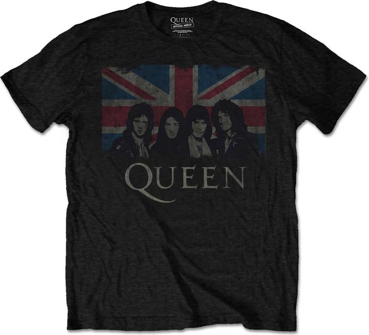 Produktbild Queen Childrens/Kids Vintage Union Jack Cotton T-Shirt (128)