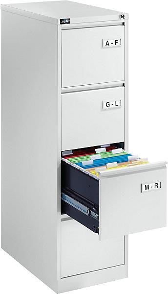 Actual product image Bisley Suspension filing cabinet LIGHT, 1 runner