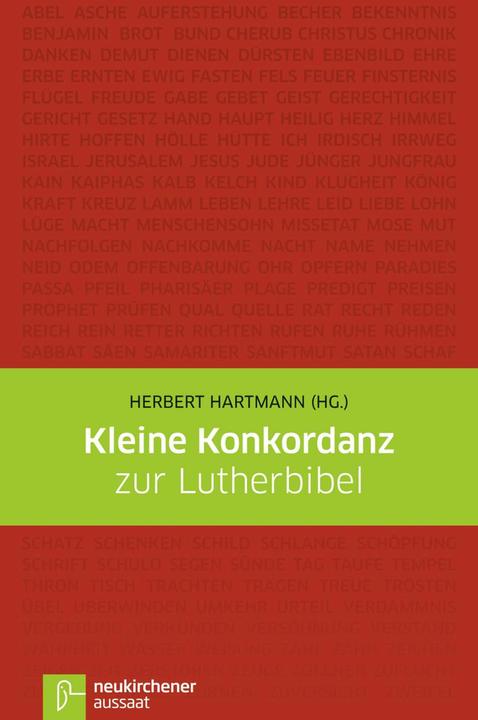 Produktbild Kleine Konkordanz zur Lutherbibel (Deutsch, Hartmann Herbert, 2022)