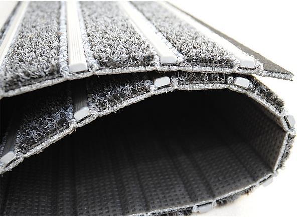 kaiserkraft Dirt mat for aluminum frame (200 x 1000 cm)