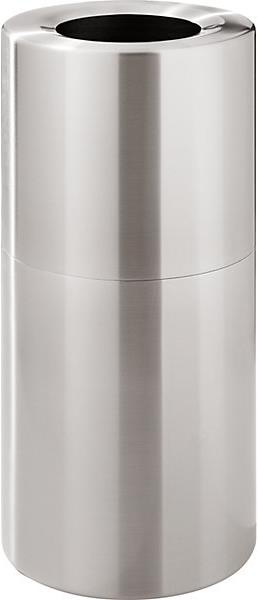Immagine prodotto kaiserkraft Cestino per rifiuti di design in alluminio (70 l)