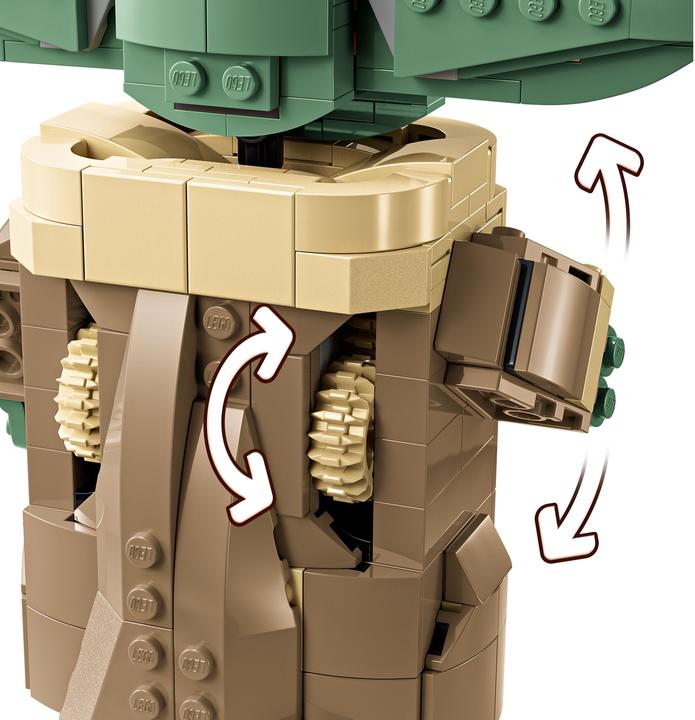 Produktbild LEGO Grogu in seiner Repulsorwiege (75403, LEGO Star Wars)