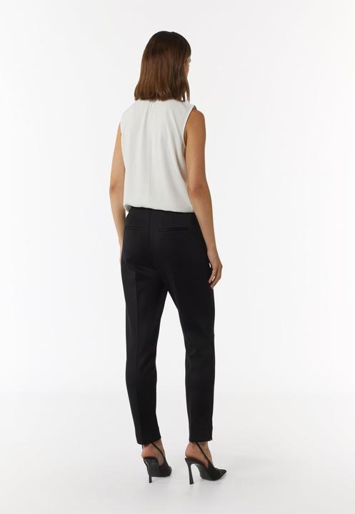 Immagine prodotto Comma Hose Cigarette-Pants aus Scuba mit elastischem Bund (42)