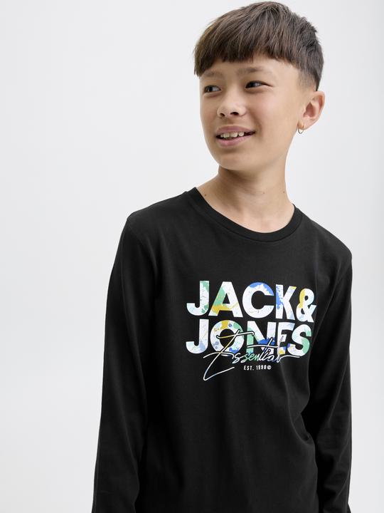 Actual product image Jack & Jones Logo Langarm-T-Shirt Langarm-T-Shirt (164)