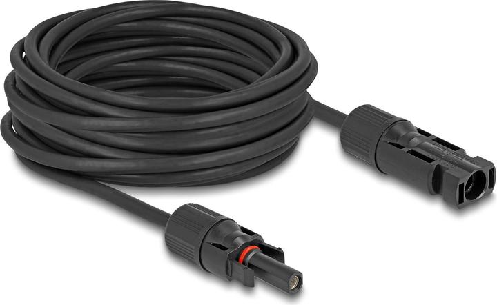 Produktbild Delock Anschlusskabel Stecker zu Buchse 4 mm², 10 m (Solarstecker)
