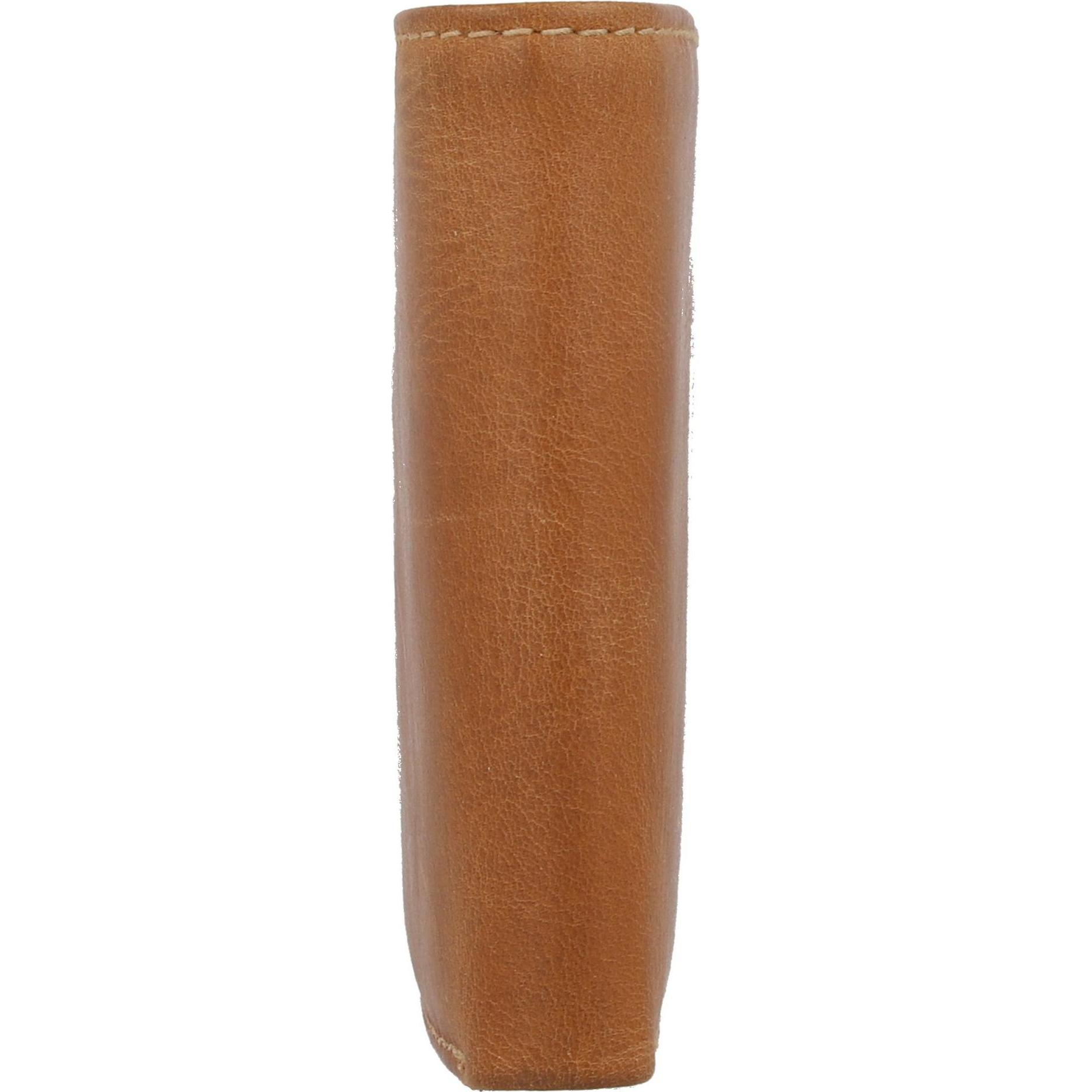 Thumbnail - Greenburry, Herren, Portemonnaie, Tornado Geldbörse RFID Schutz Leder 9 cm, Braun