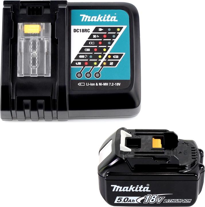 Produktbild Makita DTD 156 RT1J Akku Schlagschrauber 18V 155Nm + 1x Akku 5,0Ah + Ladegerät + Makpac