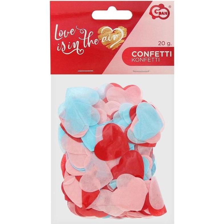 GoDan Liebe liegt in der Luft, Öko-Seidenpapier-Konfetti, 20 g