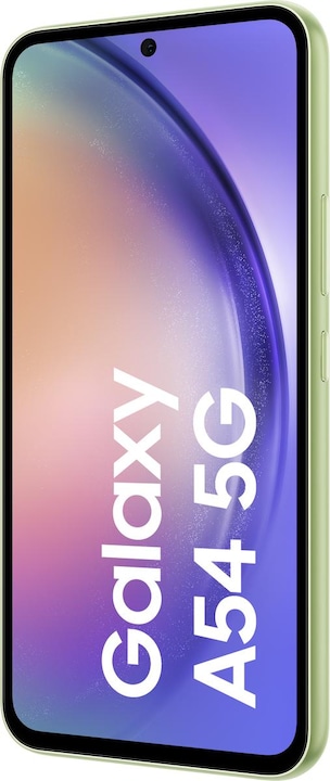 Productafbeelding Samsung Galaxy A54 5G (128 GB, Geweldige limoen, 6.40", Dubbele SIM, 50 Mpx, 5G)