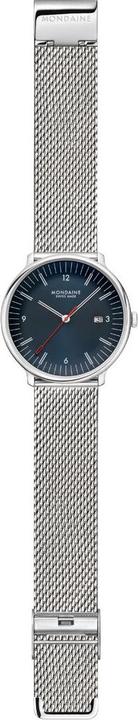 Image du produit Mondaine Doppio Set Blaues Veganes Apfelleder, 41 mm (Montre analogique, 41 mm)