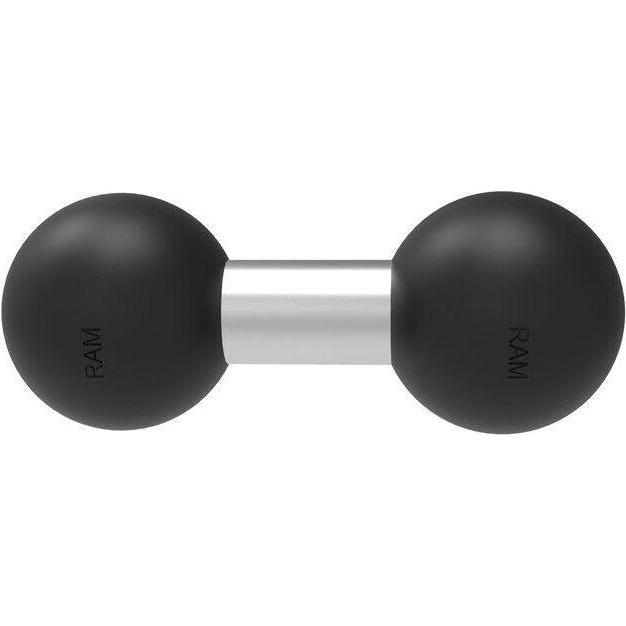Rammount Double Ball Adapter, Smartphone Halterung, Schwarz