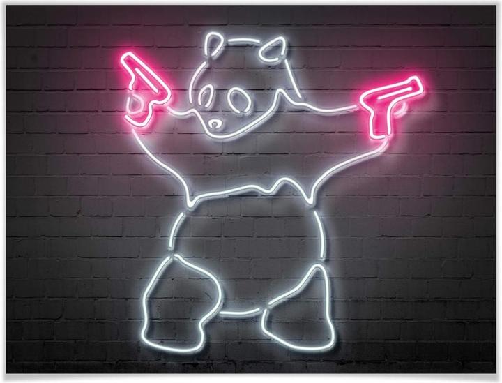 Produktbild Trenddeko Panda (80 x 60 cm)