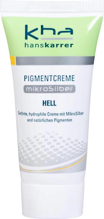 Actual product image Hans Karrer hanskarrer pigment cream microsilver light, 20 ml cream (Cleansing lotion, 20 ml)
