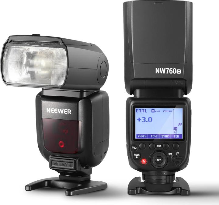 Actual product image Neewer NW760-C TTL Flash Speedlite (Plug-on flash, Canon)