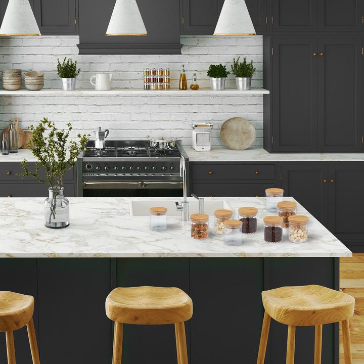 Produktbild Relaxdays 9x Vorratsglas (0.50 l)