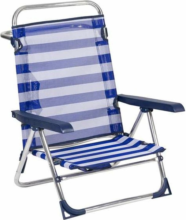 Produktbild Strandstuhl Alco 1 Aluminium Multiposition Biegsam 79,5 x 59,5 x 56 cm (79,5 x 59,5 x 56 cm)