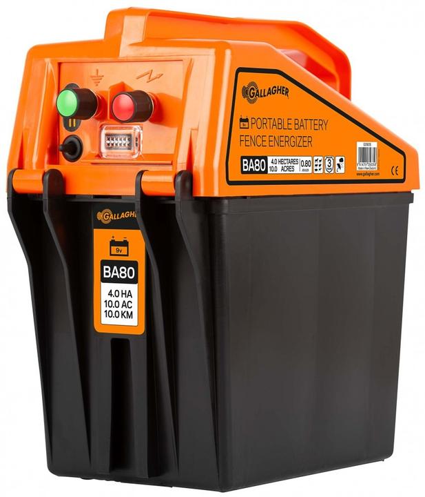 Gallagher Schrikdraadapparaat (Batterij) BA80 -