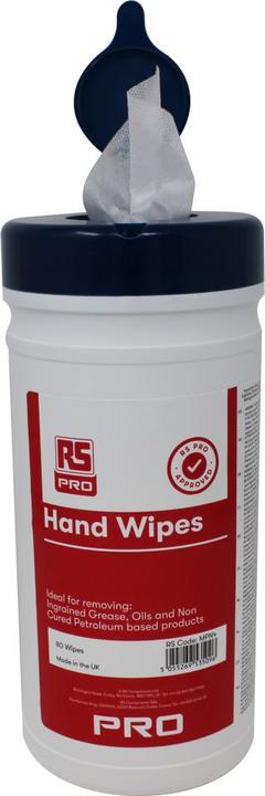 Actual product image RS PRO Hand cleaning cloths (80 pcs.)