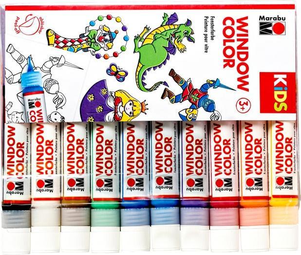 Image du produit Marabu Couleur de la fenêtre Fun & Fancy (Multicolore, 250 ml)