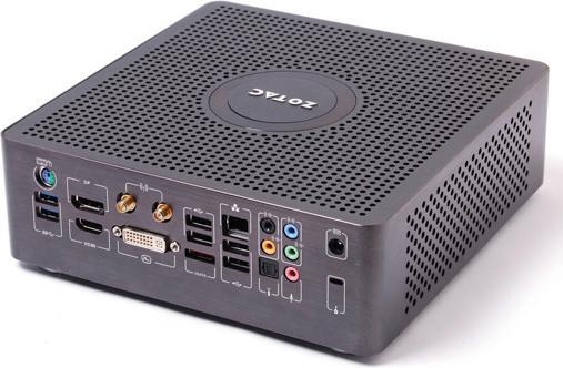 Actual product image Zotac ZBOX Giga ID72 PLUS, Intel i3-2100T, 4GB, DVD-RW (4 GB)
