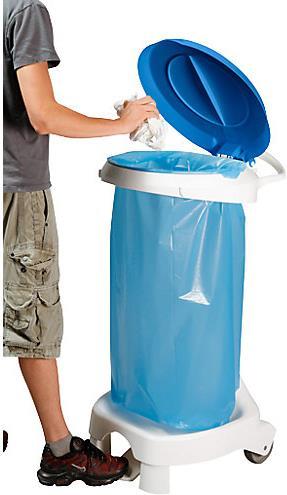 Produktbild kaiserkraft Kunststoff-Pedal-Abfallsackhalter (120 l)