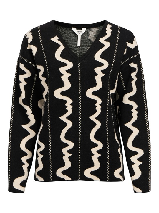 Image du produit Object V-Ausschnitt Strickpullover (XS)
