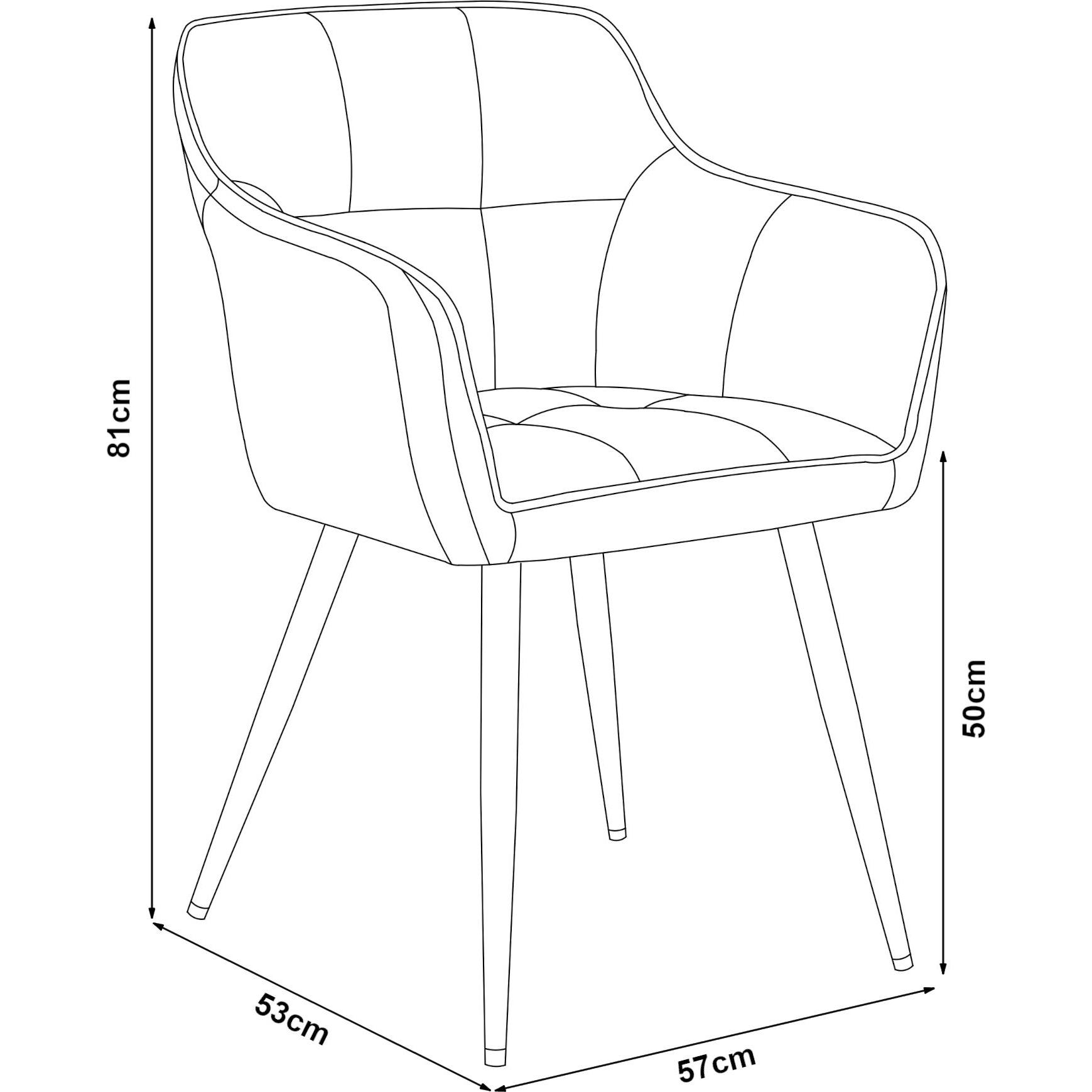 Thumbnail - En.Casa, Stühle, Esszimmerstuhl 2er Set Birmingham Braun