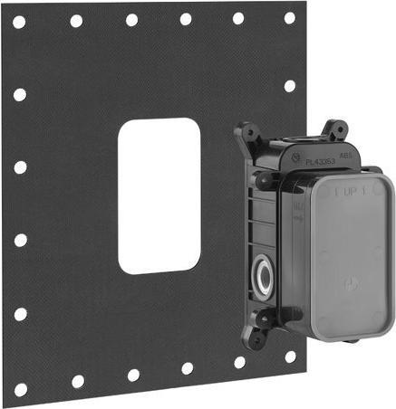 Actual product image Gessi concealed body for single lever mixer with 2-way diverter, first outlet on top Suitable for ba