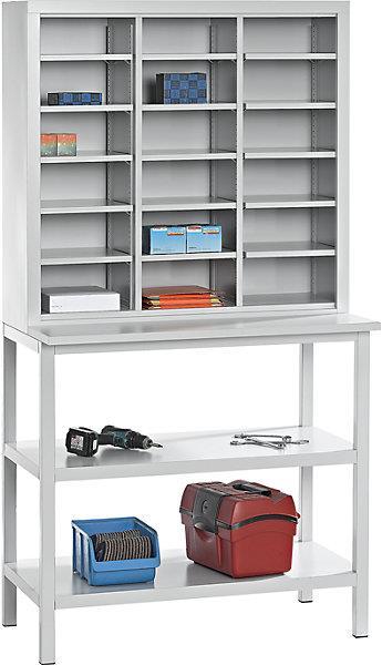 Produktbild kaiserkraft Ordnungs- und Sortierstation (100 x 40 x 195 cm)