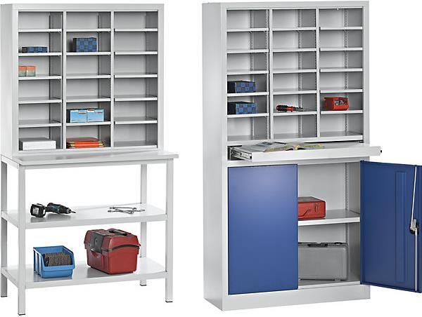 Produktbild kaiserkraft Ordnungs- und Sortierstation (100 x 40 x 195 cm)