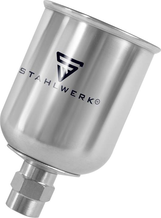 Produktbild Stahlwerk Alu Fliessbecher 125 ml Farbbecher für Lackierpistole
