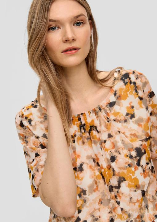 Produktbild s.Oliver Semitransparente Chiffon-Bluse (34)
