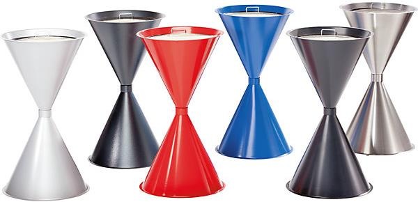 Actual product image VAR Conical pedestal ashtrays