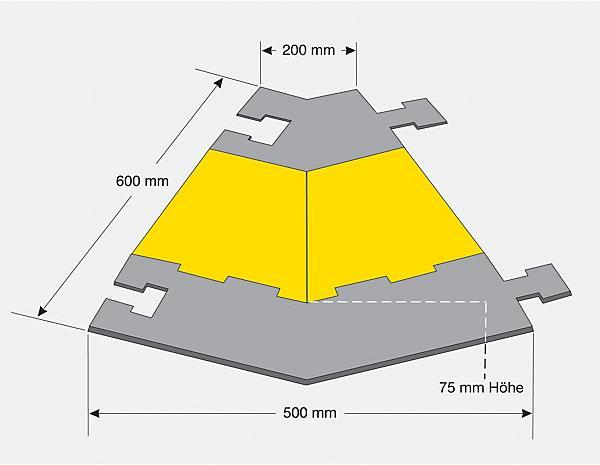 Image du produit kaiserkraft Pont de câble, grand (Pont de câbles, 60 cm)