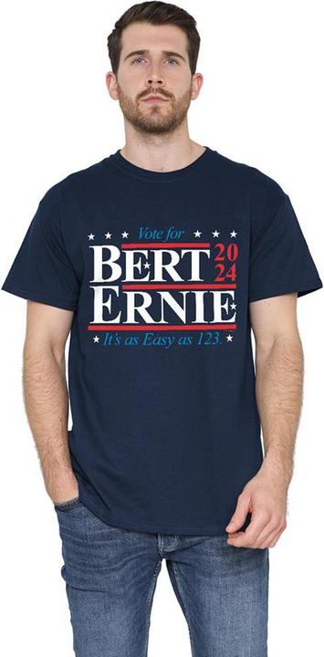 Produktbild Bert Ernie For President 123 Vote TShirt (3XL)