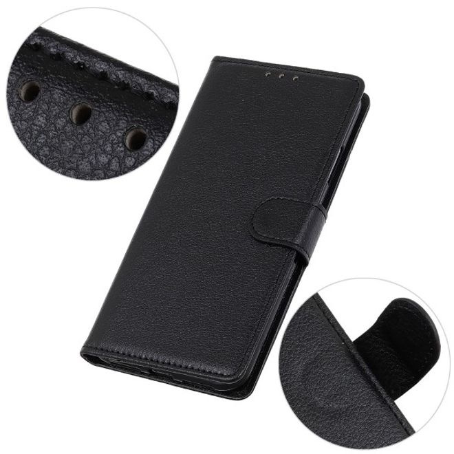 Produktbild MU Classic Litchi Leder Bookcover Series (Xiaomi Redmi Note 8T)