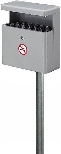 kaiserkraft Stand ashtray with roof