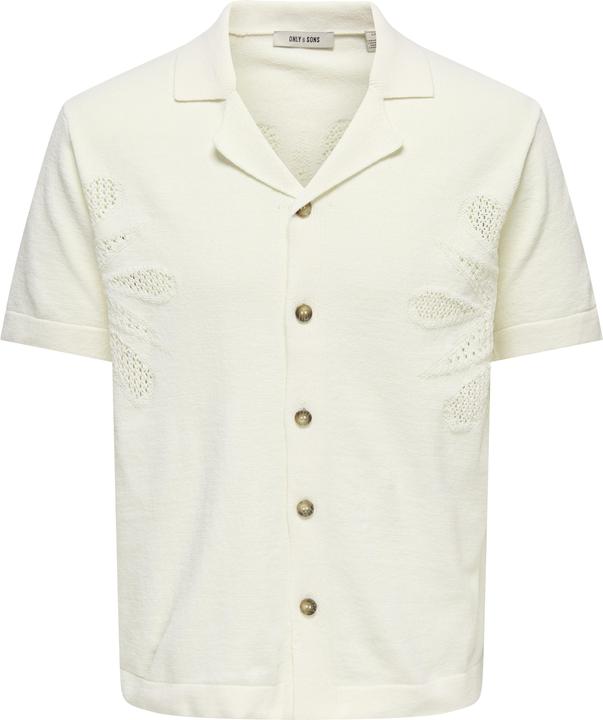 Immagine prodotto Only & Sons Kurzarmhemd mit gesticktem Muster (XL)