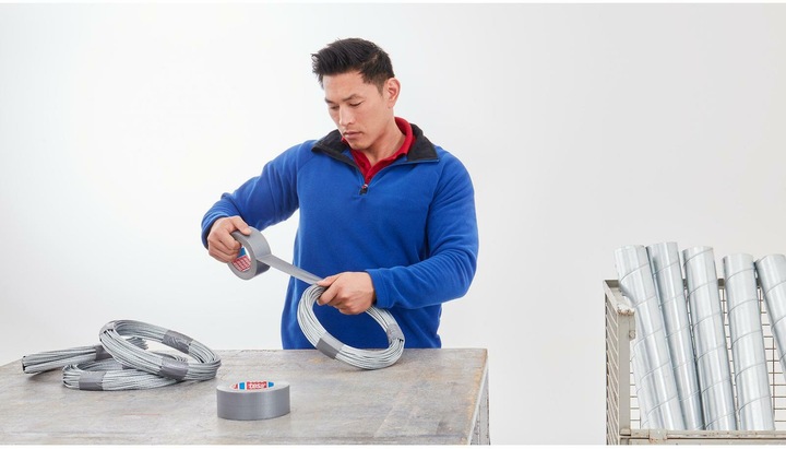 Actual product image tesa Concrete tape silver 50m:48mm (48 mm)