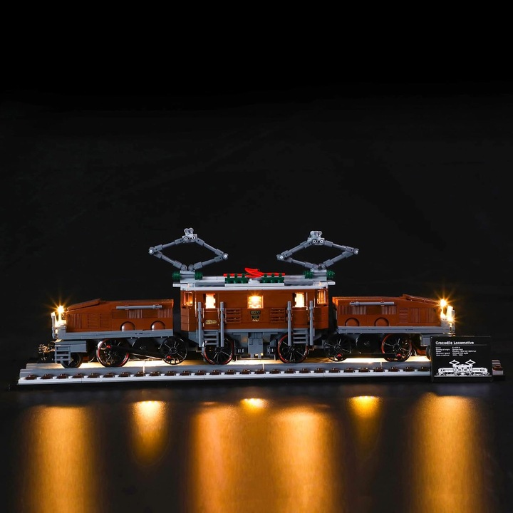 Image du produit Light my bricks Kit d'éclairage LED pour locomotive LEGO Crocodile